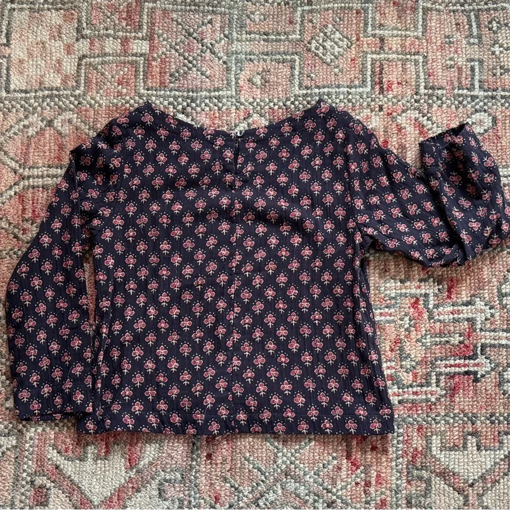 Bibico Block Print Blouse - Picture 2 of 5